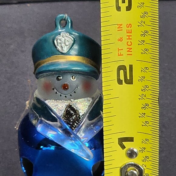 Vintage Jingle Buddies Policeman Bell Hanging Christmas Ornament - Picture 6 of 6